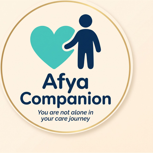 Afya Companion — You are not alone in your care journey logo