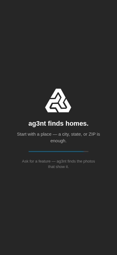 ag3nt.homes mobile preview captured by PWAs.app