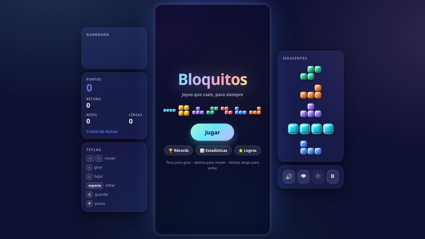 Bloquitos · joyas que caen desktop preview captured by PWAs.app