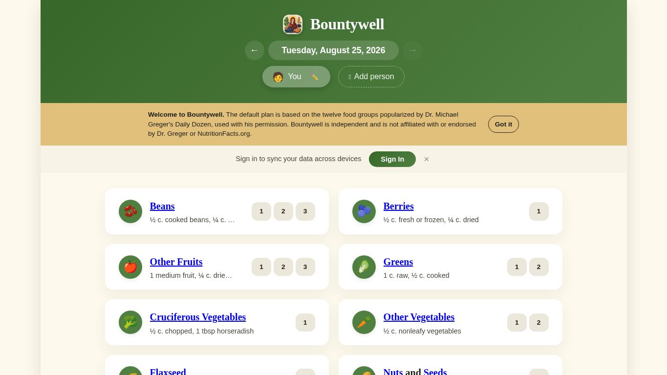 Bountywell desktop preview captured by PWAs.app