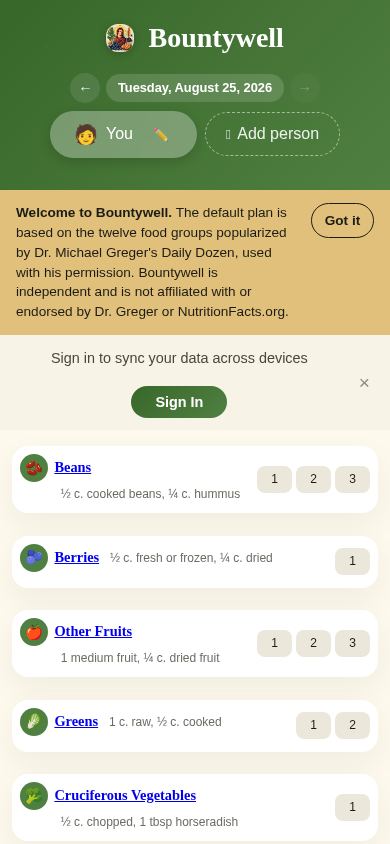 Bountywell mobile preview captured by PWAs.app