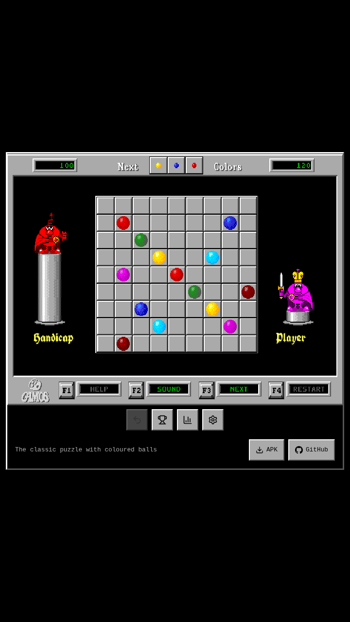 The 1992 DOS original on a phone