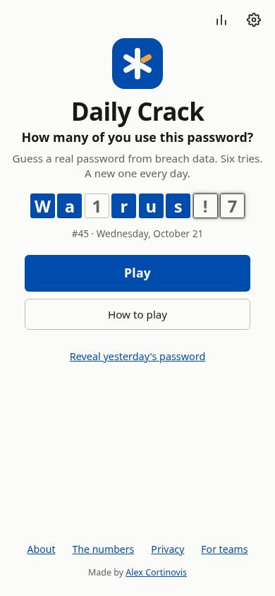 Daily Crack mobile preview captured by PWAs.app