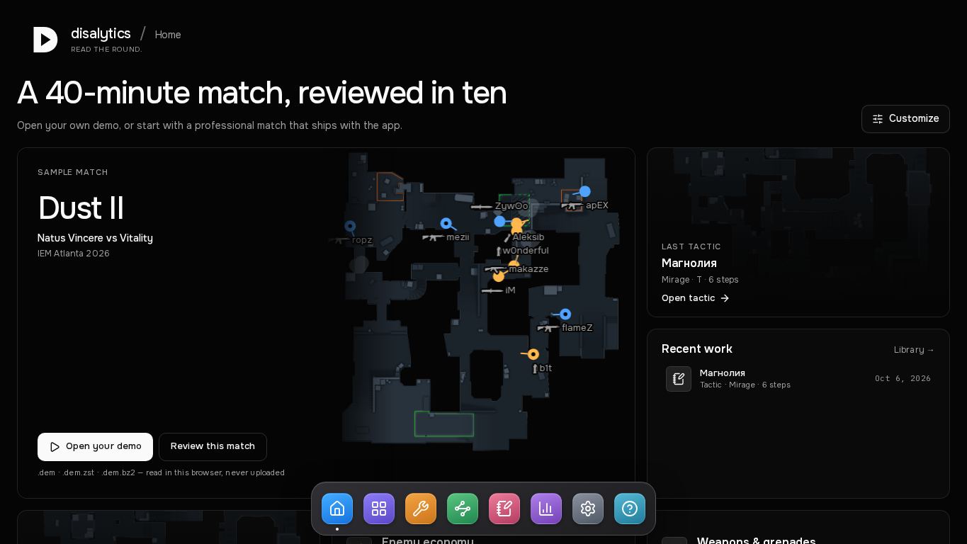 disalytics desktop preview captured by PWAs.app