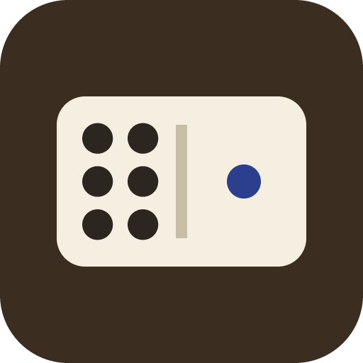 Dominoes — Block & Draw logo