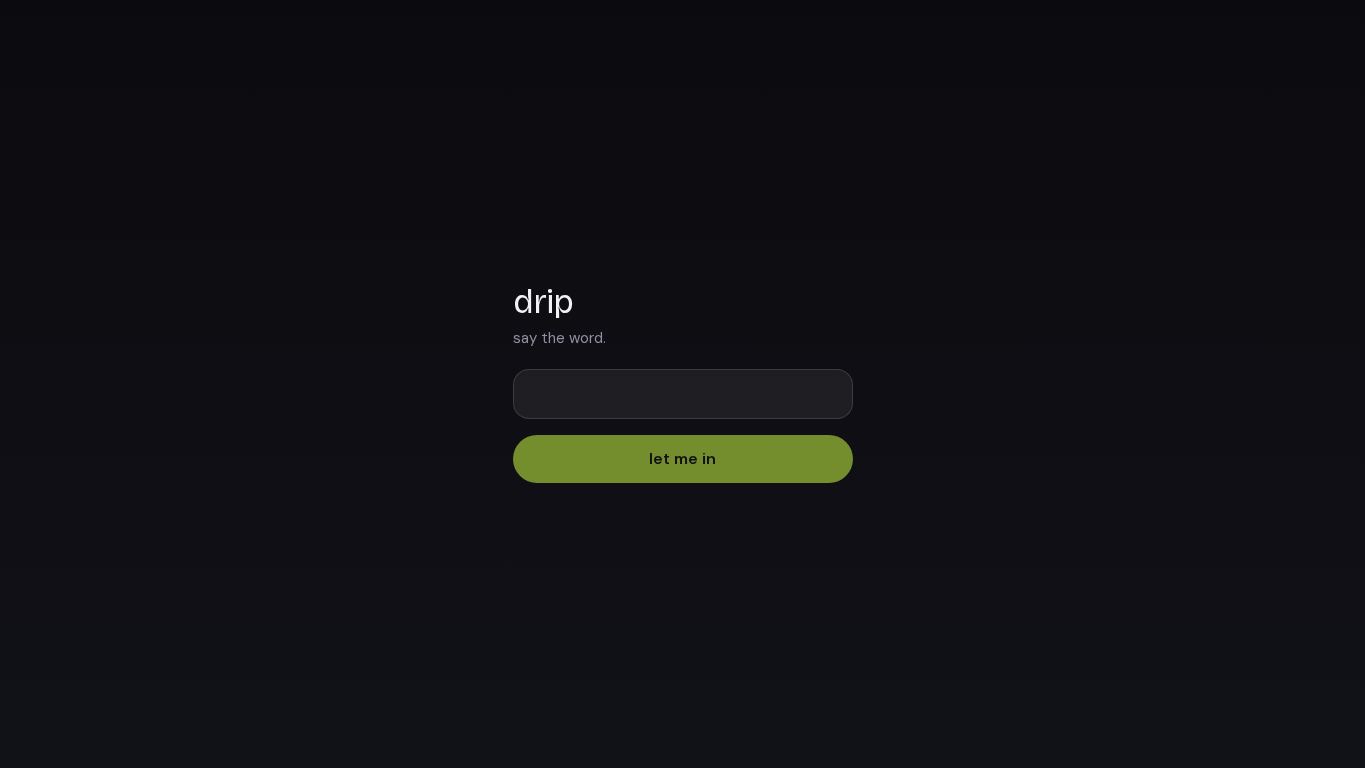 drip desktop preview captured by PWAs.app