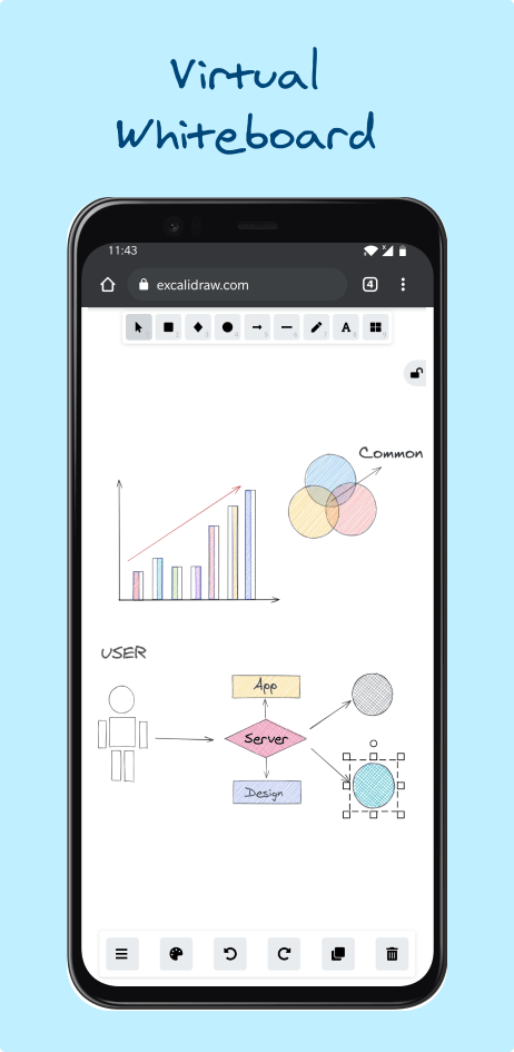 Excalidraw app preview 1