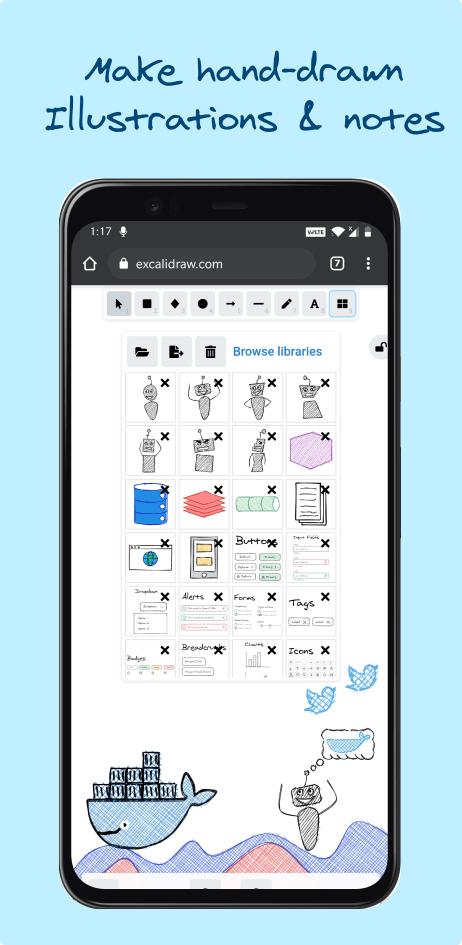 Excalidraw app preview 3