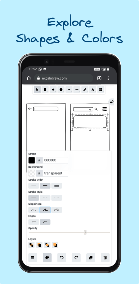 Excalidraw app preview 4