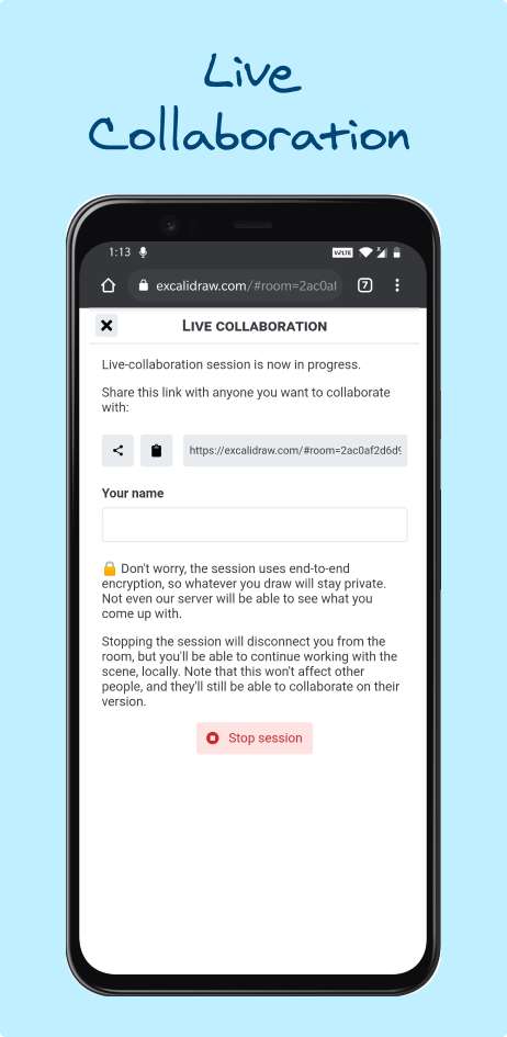 Excalidraw app preview 5