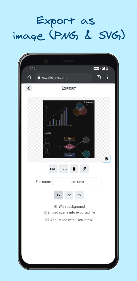 Excalidraw app preview 6