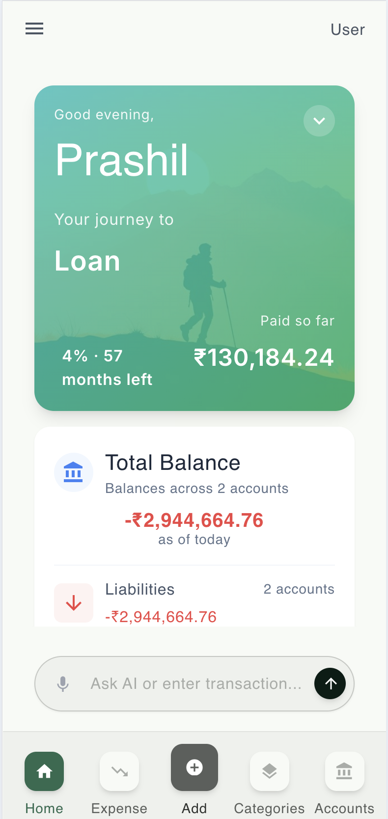 Family Expense Tracker narrow preview 2