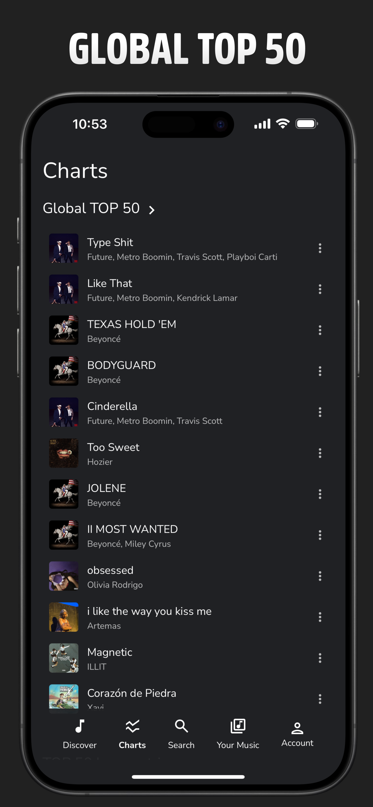 Freefy – search any track