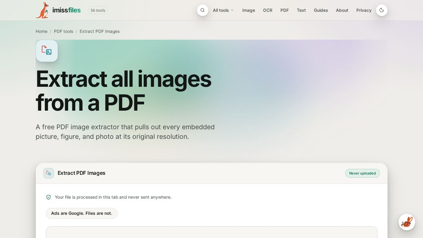 Private file tools desktop preview captured by PWAs.app