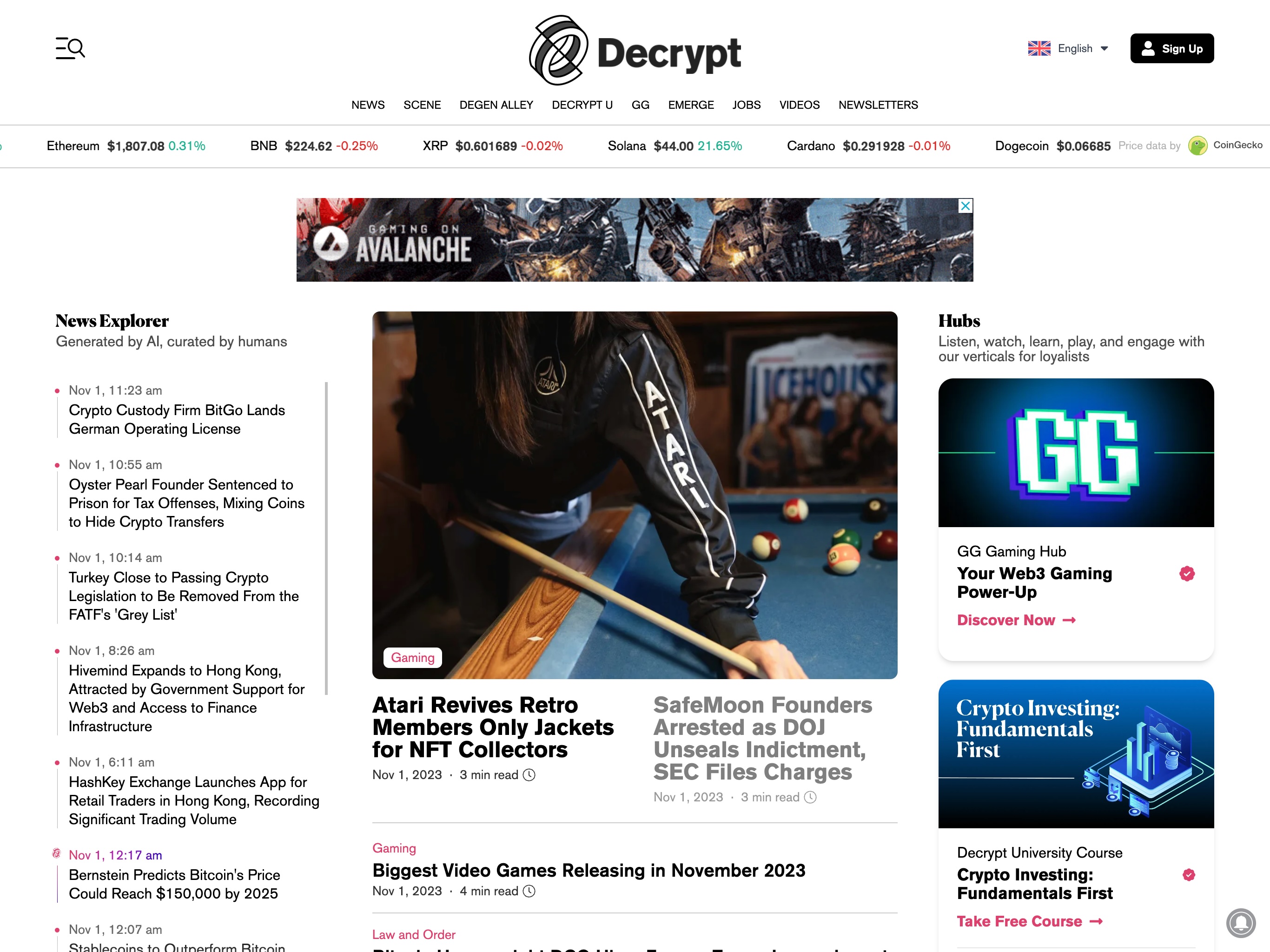 Decrypt: AI, Bitcoin, Culture, Gaming, and Crypto News wide preview 3