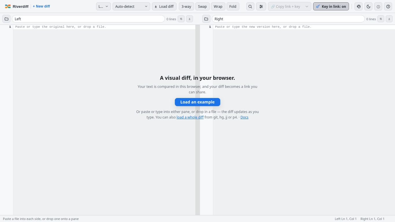 Riverdiff — visual diff desktop preview captured by PWAs.app