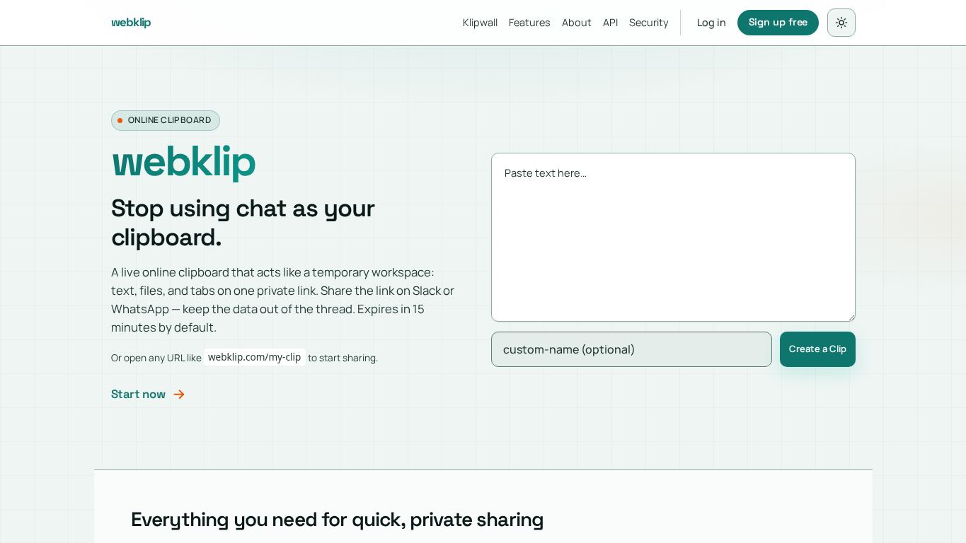Webklip desktop preview captured by PWAs.app