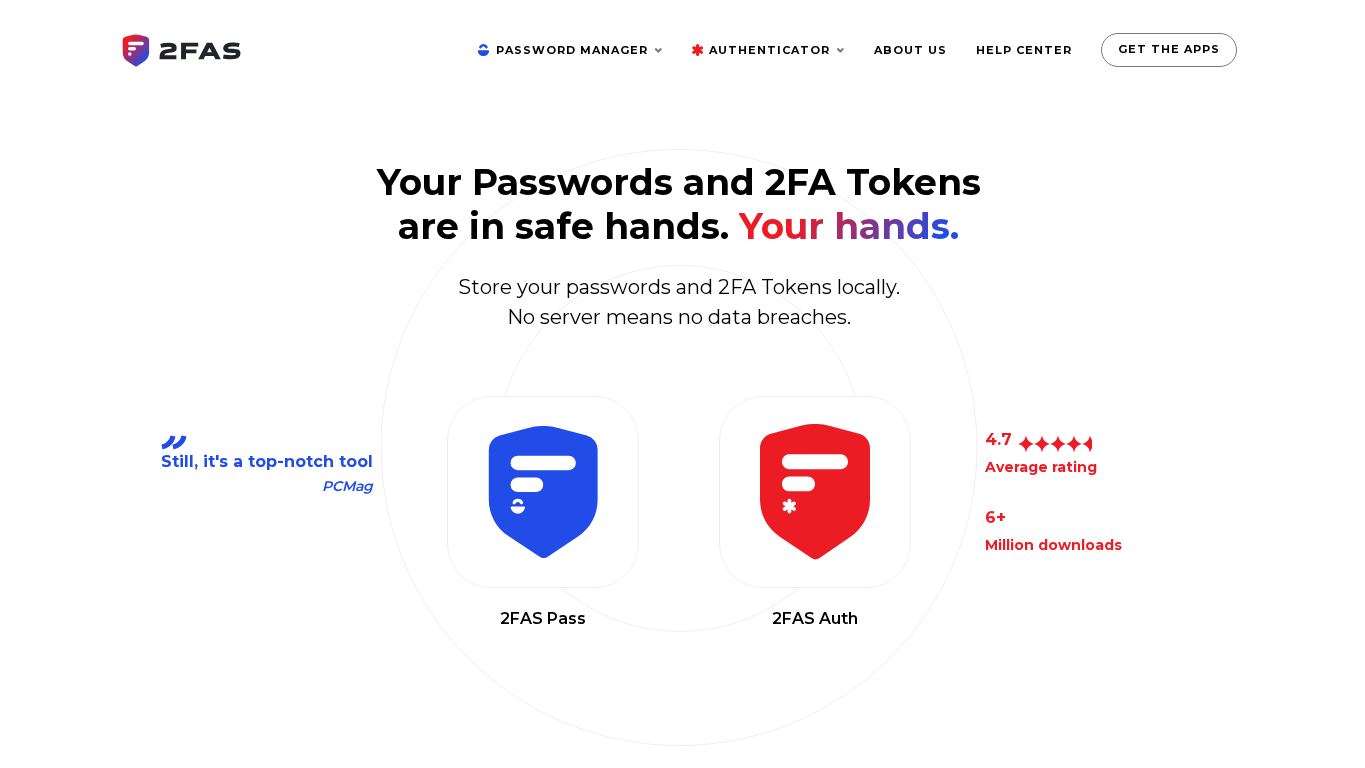 2FAS Pass desktop preview captured by PWAs.app