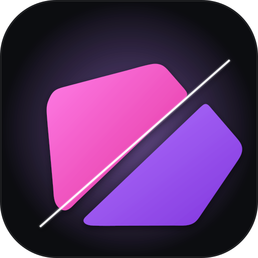 Bisecto - The 50/50 Shape Slicing Game logo