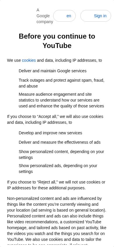 YouTube mobile preview captured by PWAs.app