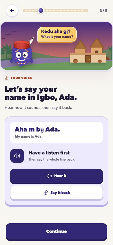 Practise introducing yourself in Igbo