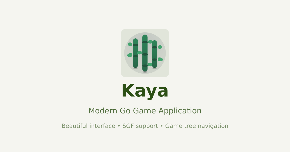 Kaya — Play, Study & Analyze Go app preview 1
