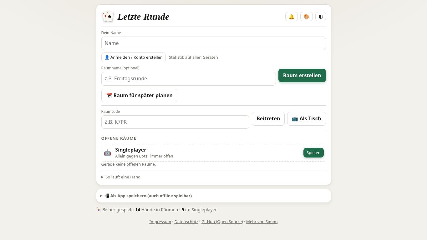 Letzte Runde desktop preview captured by PWAs.app