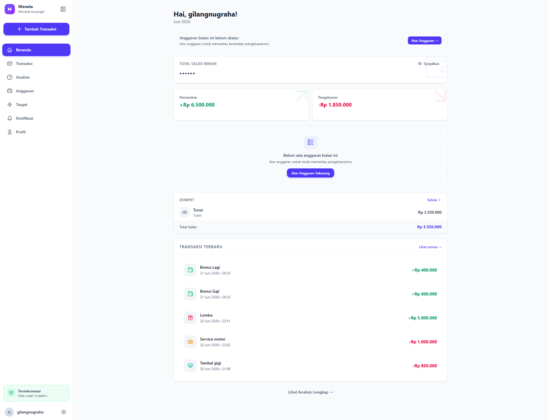 Moneta Finance wide preview 1