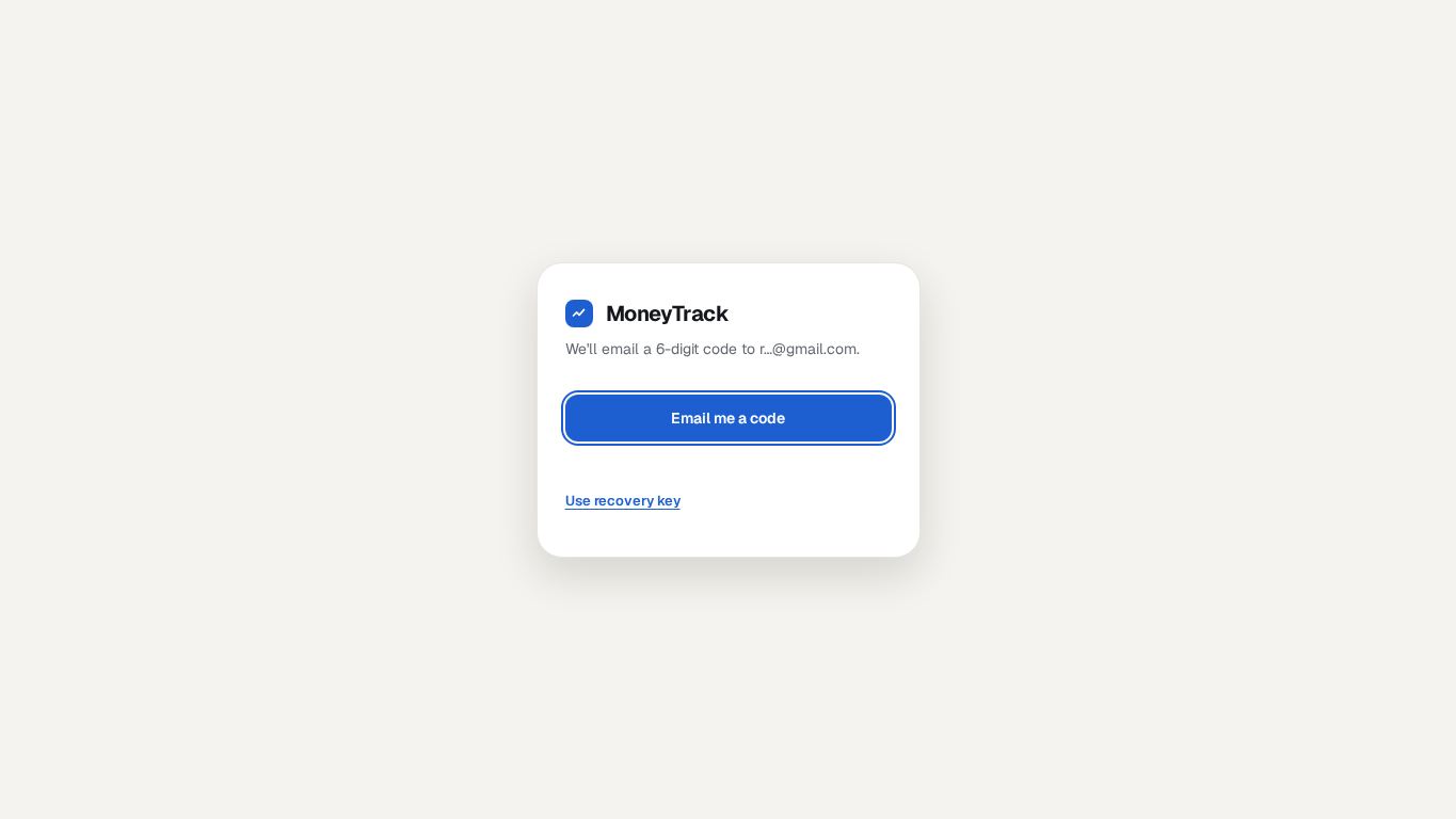 MoneyTrack desktop preview captured by PWAs.app