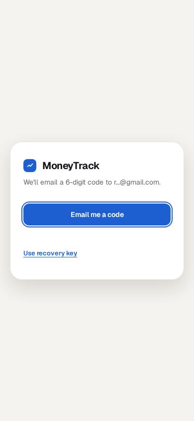 MoneyTrack mobile preview captured by PWAs.app