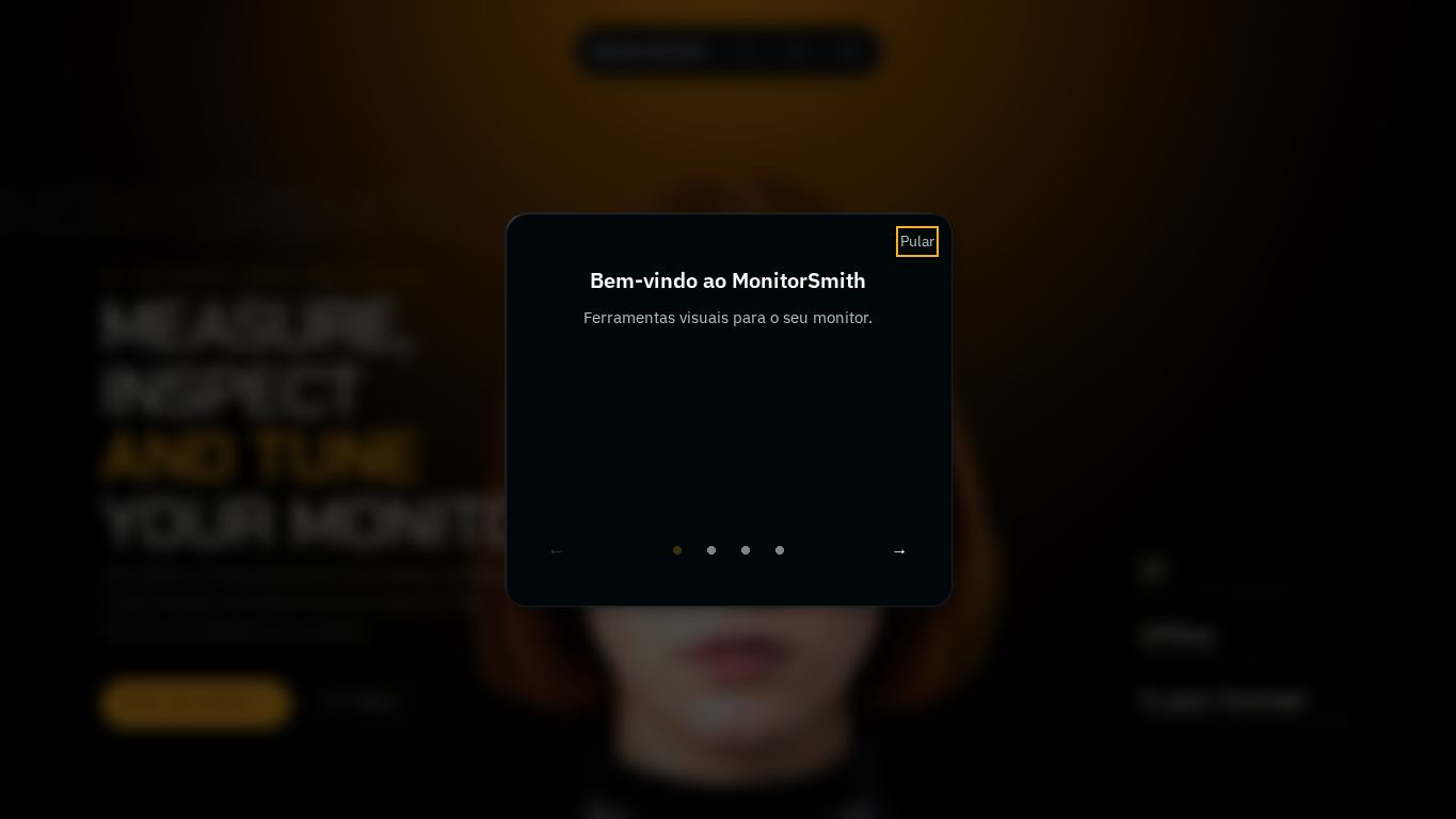 MonitorSmith — Ferramentas para Monitores desktop preview captured by PWAs.app