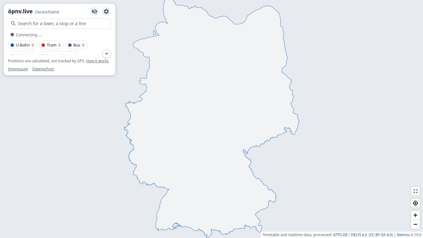 öpnv.live desktop preview captured by PWAs.app