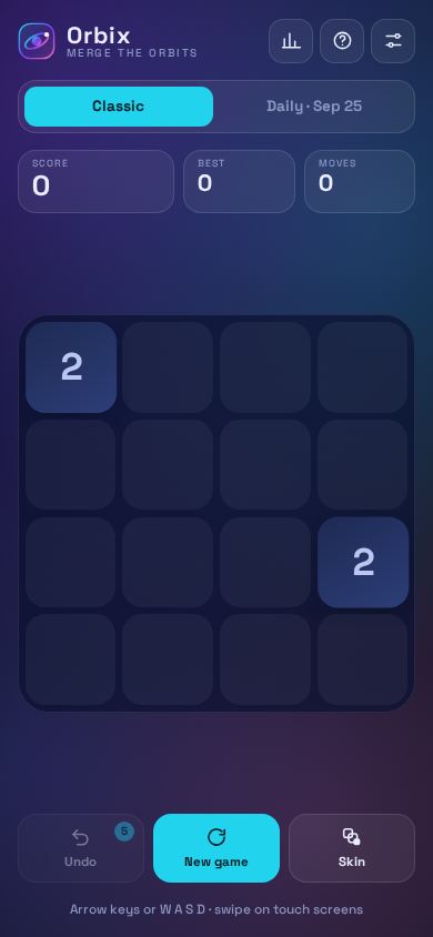 Orbix — merge the orbits mobile preview captured by PWAs.app