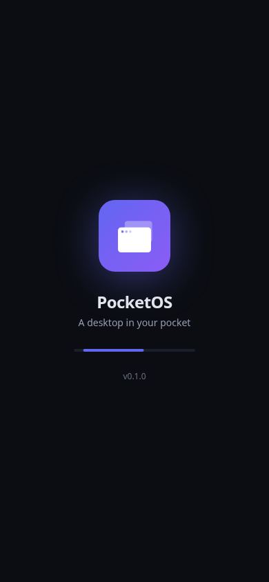 PocketOS mobile preview captured by PWAs.app