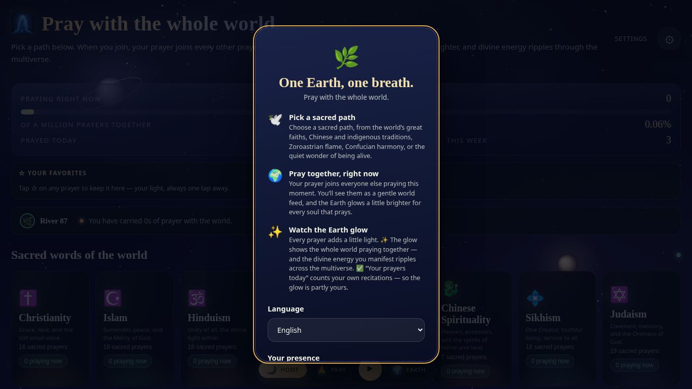 Joining Palms desktop preview captured by PWAs.app
