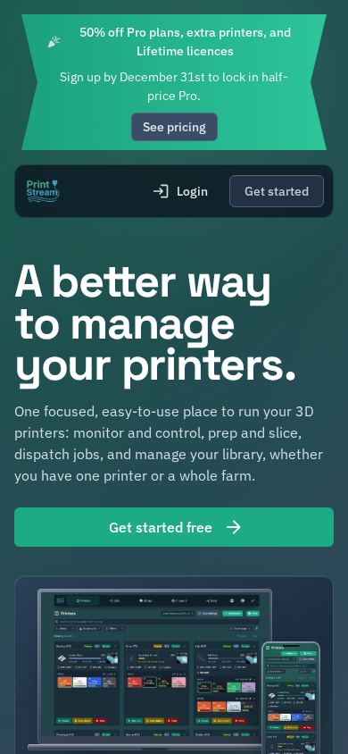PrintStream mobile preview captured by PWAs.app
