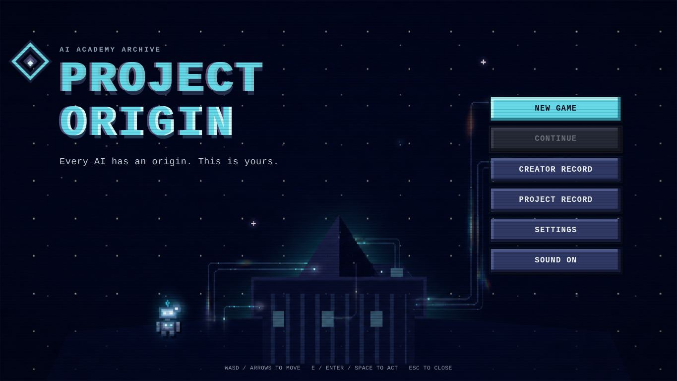 PROJECT ORIGIN desktop preview captured by PWAs.app