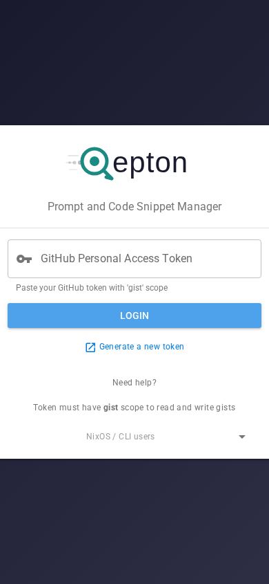 Qepton mobile preview captured by PWAs.app