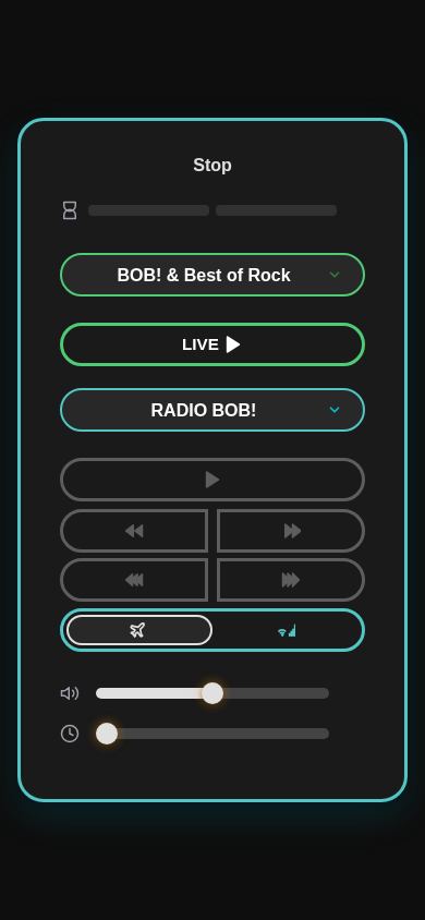 Radio mobile preview captured by PWAs.app