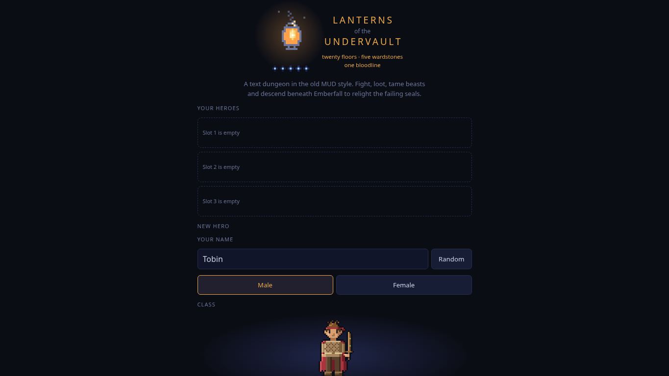 Lanterns of the Undervault desktop preview captured by PWAs.app