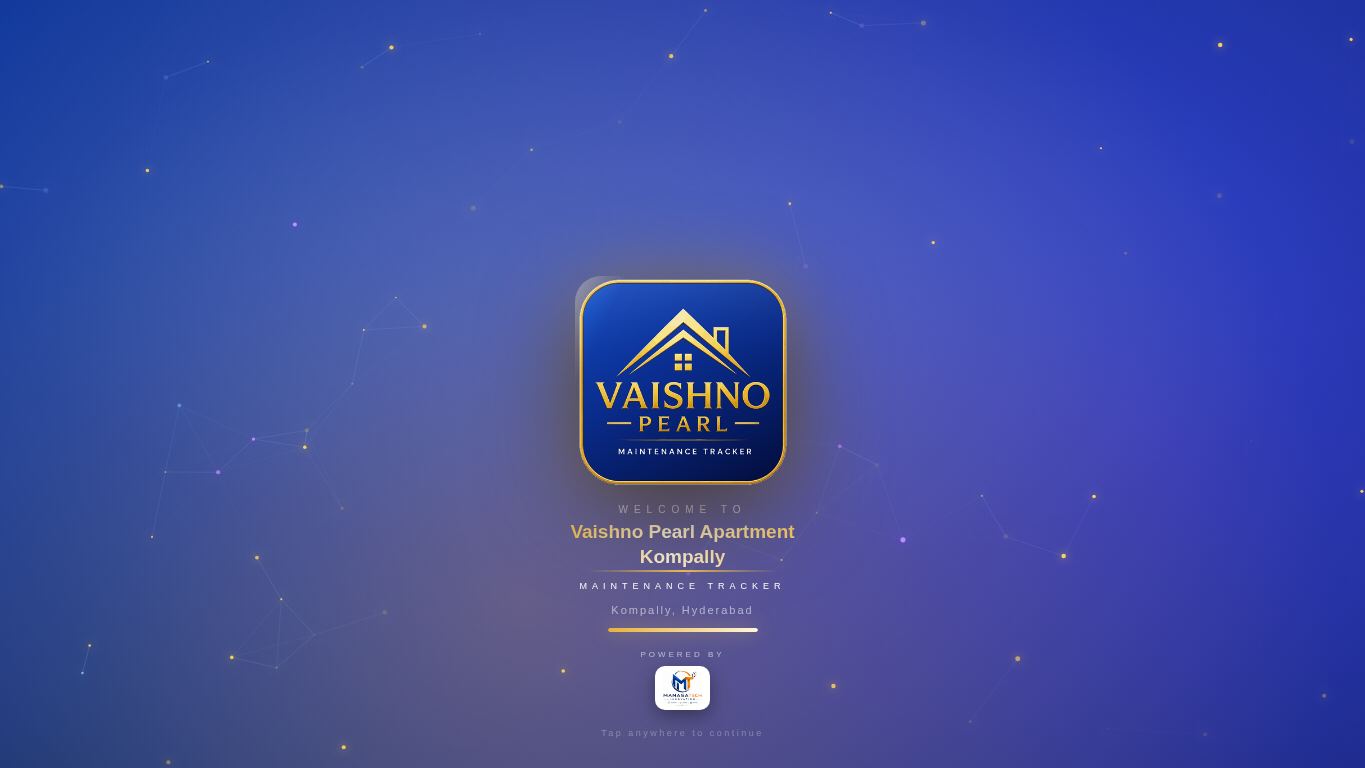 Vaishno Pearl Society Manager desktop preview captured by PWAs.app