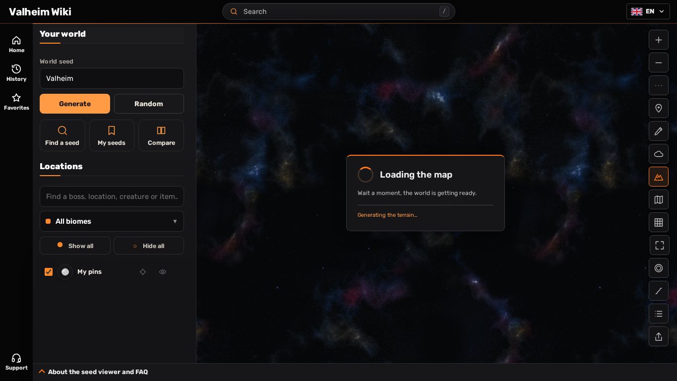 Valheim Wiki desktop preview captured by PWAs.app