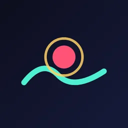 VibeHop — Lo-Fi Neon Rhythm Runner logo