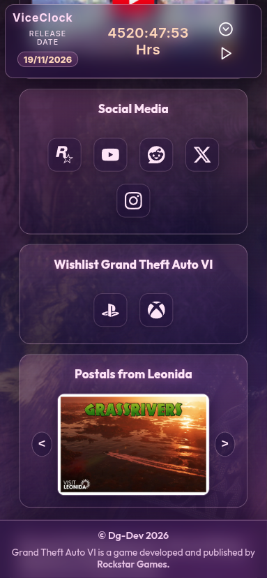 ViceClock app preview 3