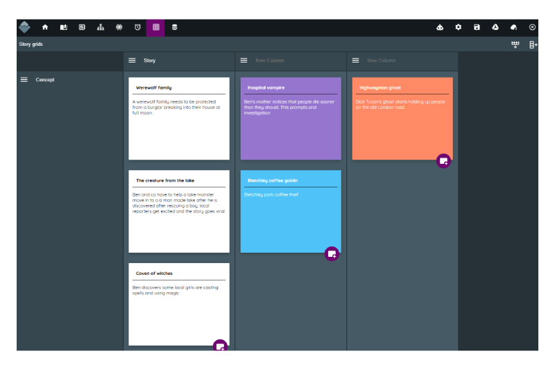 The Grid planner tool