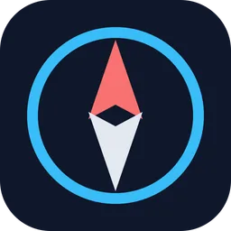 Wayfinder — which way is it? logo