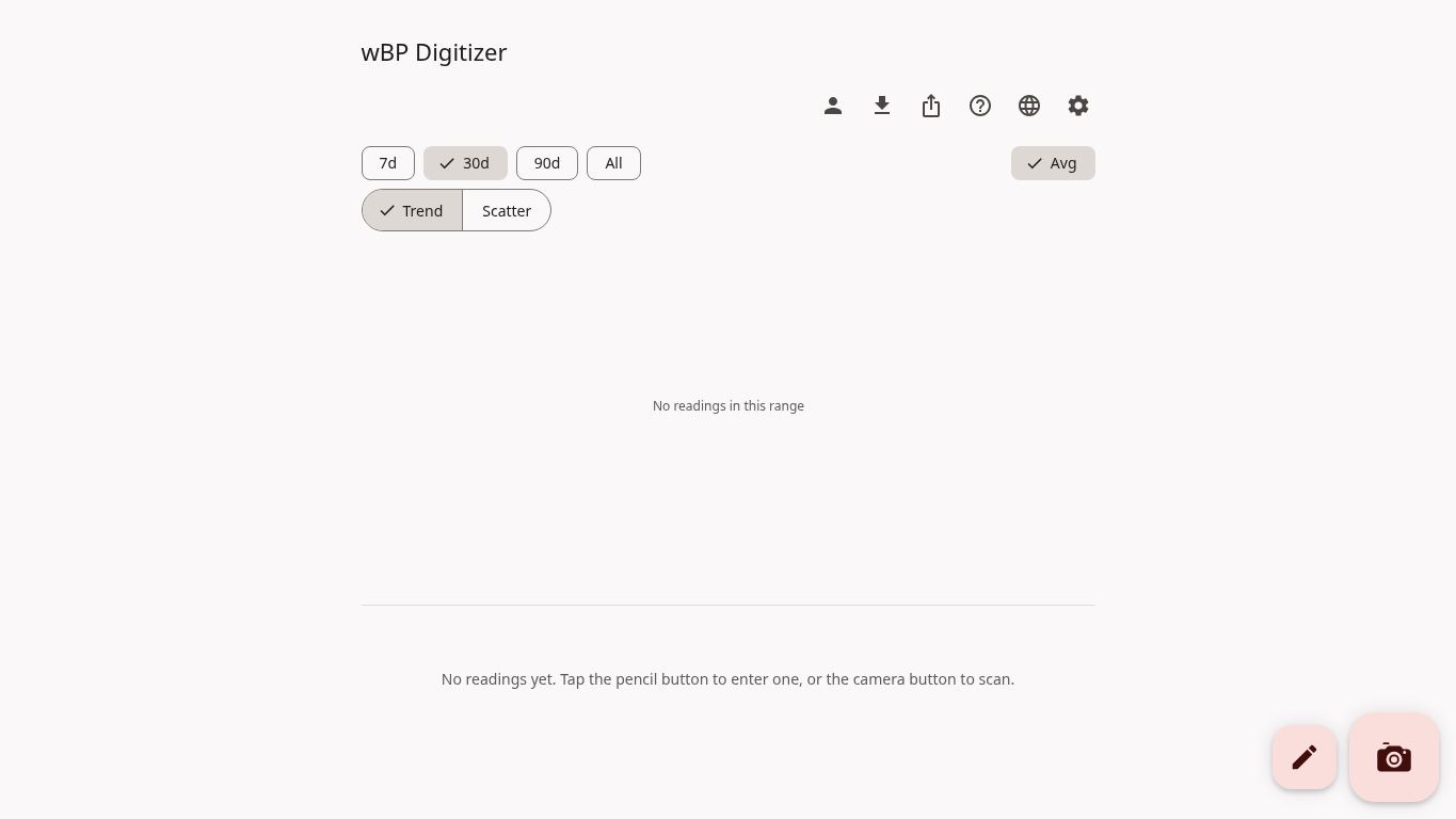 wBP Digitizer desktop preview captured by PWAs.app